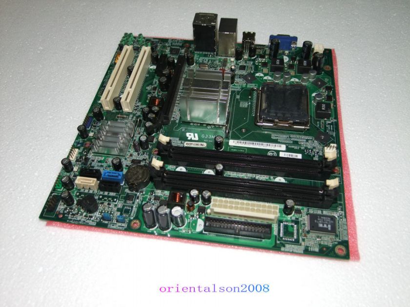 DELL Inspiron 530 530s Motherboard G33M02 LGA 775 DDR2/DHL/UPS/FedEx 3 