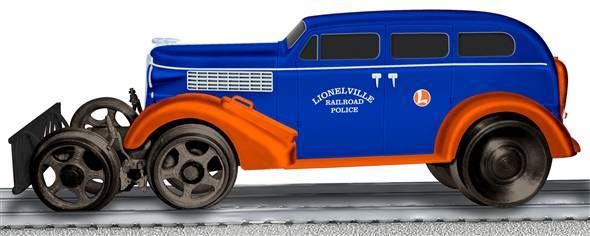 Lionelville RR Police Early Era Inspection Vehicle  