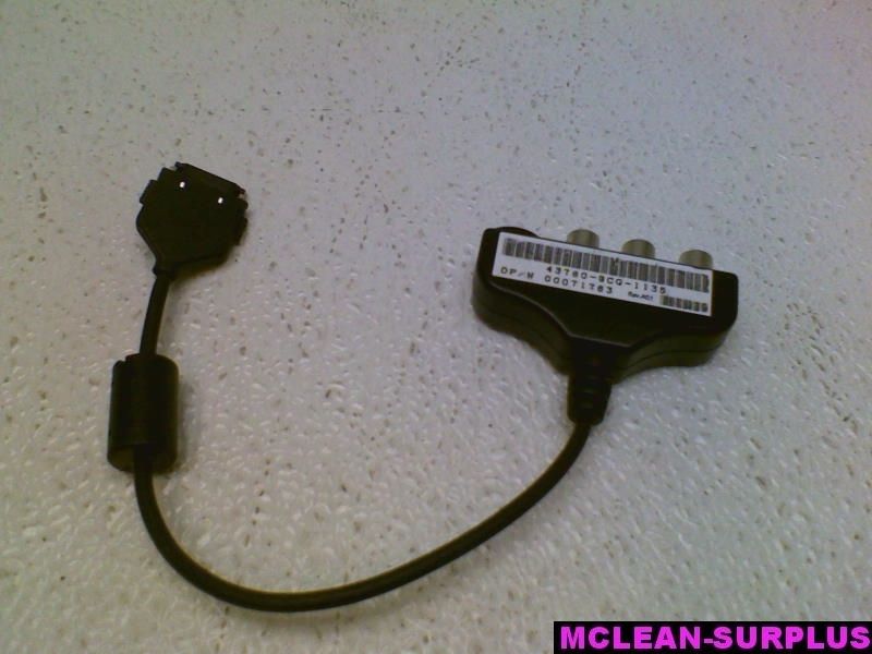 Dell Inspiron PCMCIA Margi II S video Cable 00071763  