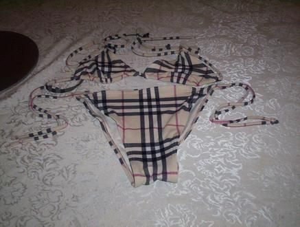 WOMEN BIKINI BY BURBERRY SET MADE IN ITALY BARGAIN @ $6.99 SHIP $4.99 