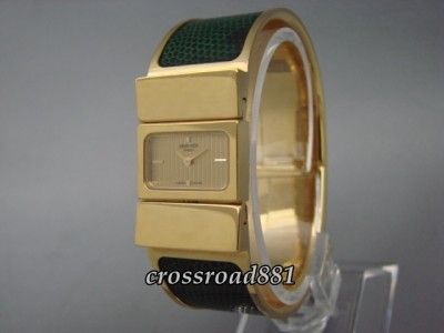 Ladies Hermes Gold Loquet Watch Good Condition  