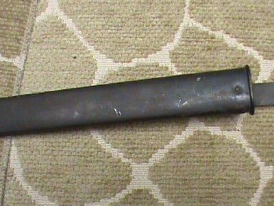 US M1892 Krag Jorgensen Bayonet scabbard.scabbard only  