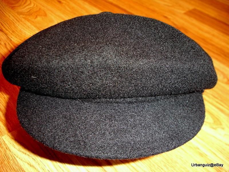 Black KANGOL Wool Spitfire Cap Style 0259BC  