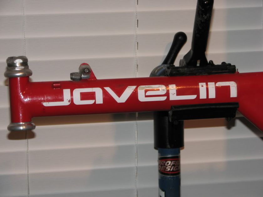 1993 Javelin Steel Aero Time Trial Frame Size Medium, Vintage & Rare M 