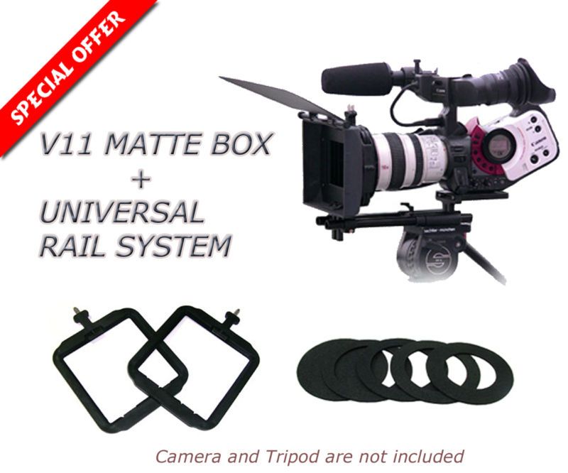 PROAIM V11 Mattebox Rod Support for 5D Mark II GH1 HV20  