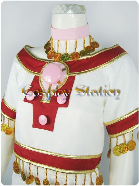 Tsubasa Princess Sakura Cosplay Costume_cos0044  