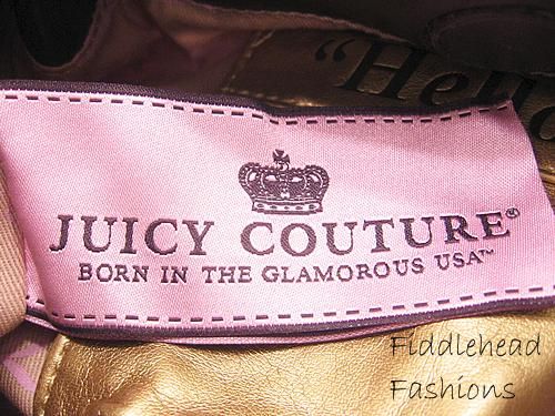 Juicy Couture HERITAGE CREST Velour Fluffy Bag Tote NWT  