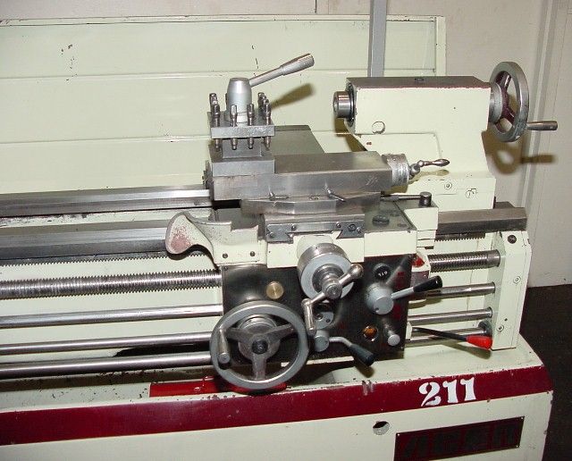 17 Swg 40 cc Acer 1740G ENGINE LATHE, Inch/Metric,Gap,7.5 HP,2 1/4 