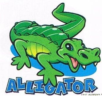 ALLIGATOR Cool Jungle Animals Cute Kids Funny T Shirt  