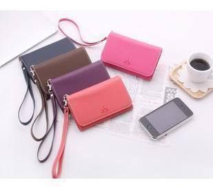 Smart Pouch Girl Phone Card Holder Case Bag Container 9  