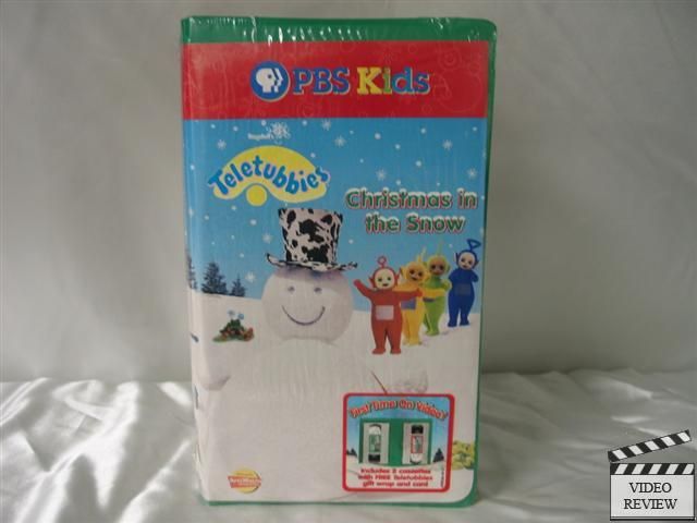 Teletubbies   Christmas in the Snow VHS NEW 2 tape set 794054828634 