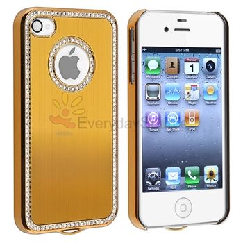   Diamond Case+PRIVACY FILTER for Sprint Verizon AT&T iPhone 4 G 4S