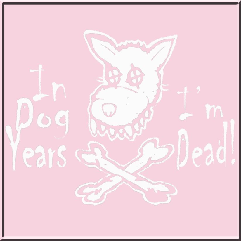 In Dog Years Im Dead Old Age Birthday T Shirt S 4X,5X  