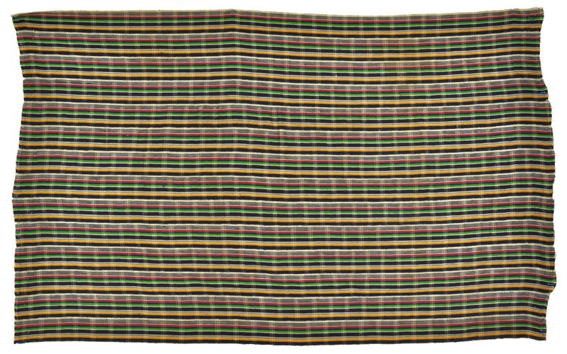 OLD AFRICAN NORTHERN GHANA HAND WOVEN CLOTH TEXTILE  