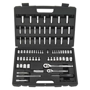 Stanley 85 Piece Socket and Ratchet Set 94 375 NEW  