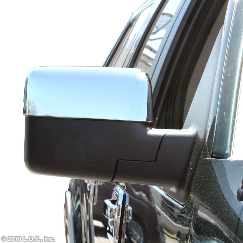 2004 2008 Ford F150 Chrome Door Mirror Cover Trim Overlay Kit Top Half 