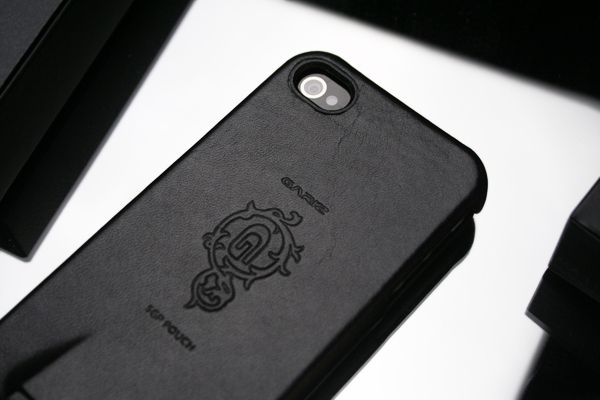 SGP iPhone 4 4S Leather Case Gariz Edition Series Black PL IP4F1 