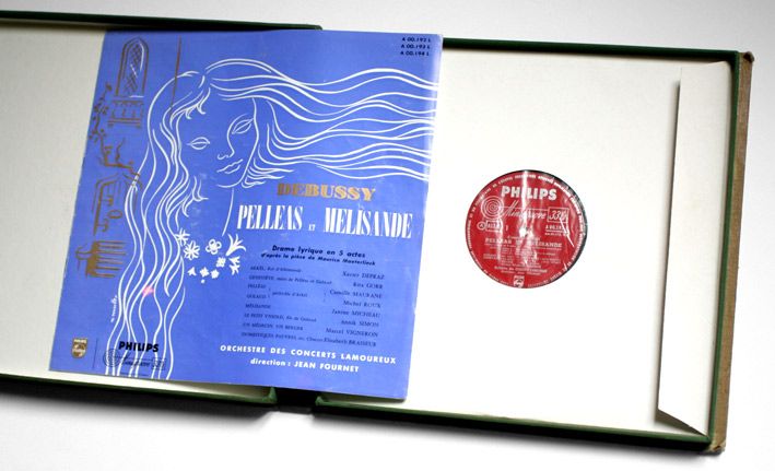 CAMILLE MAURANE & MICHEAU & FOURNET Debussy Pelleas philips L3L 0013 