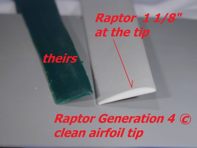 Raptor generation 4 wind turbine generator blades and hub propellers 