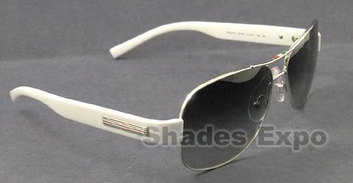 NEW DOLCE&GABBANA D&G SUNGLASS DG 2076 WHITE 058G AUTH  