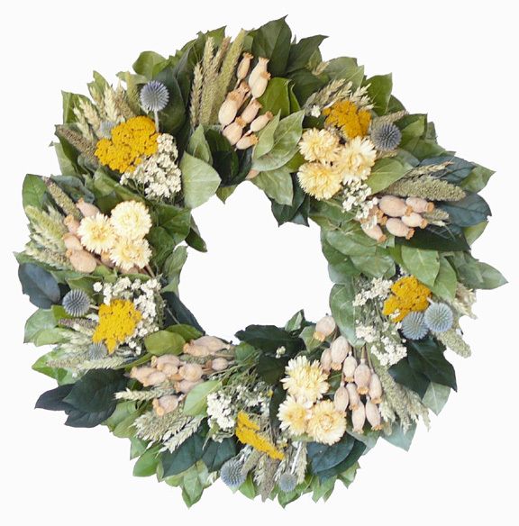 Abby Road 30 Dried Flower Spring Wreath Door Wreaths  