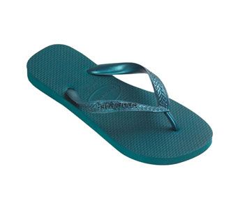 Havaianas Womens Top Metalic Flip Flops  