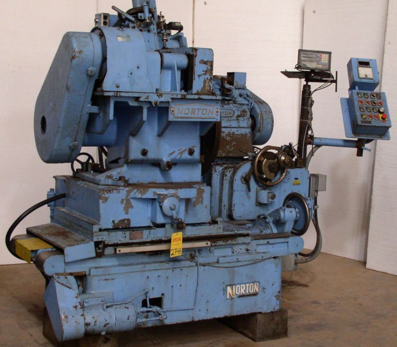 48 NORTON High Swing Universal Cylindrical Grinder DRO  