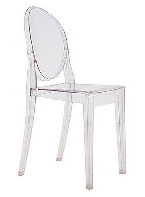 Victoria Ghost Side Dining Chair Modern chair BRAND NEW  