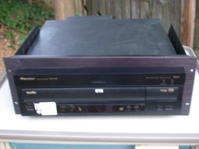 PIONEER DVL 919 DVD LD PLAYER AC 3 DTS LASERDISC REMOTE CON MIDDLE 