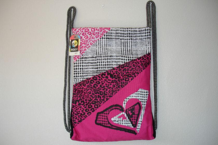 Roxy **Around The Bend** Drawstring Bag NWT  