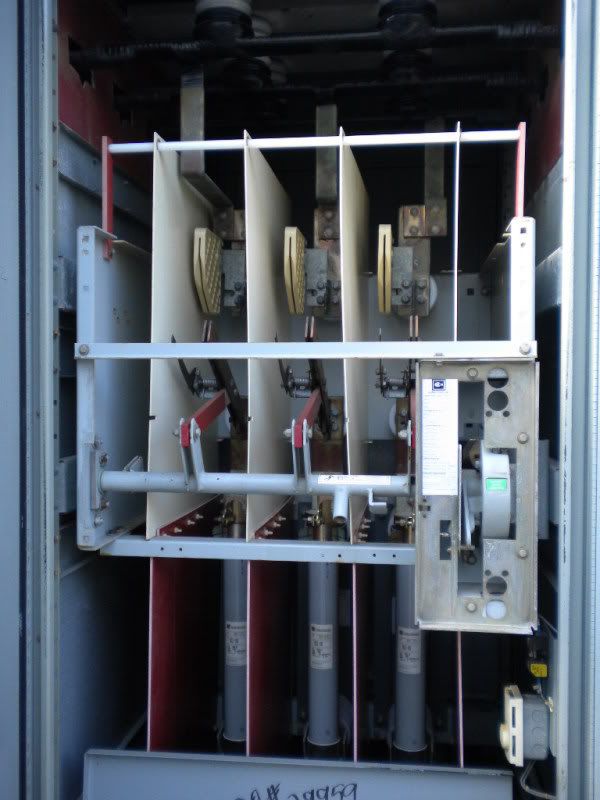 SWITCHGEAR LINE UP W/ 15KV CUTLER HAMMER LI SWITCHES  