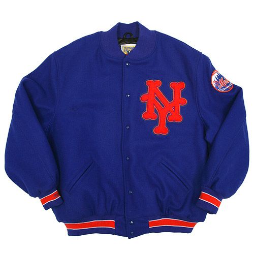 Mets Authentic Wool Jacket Vintage 1969 by Mitchell and Ness