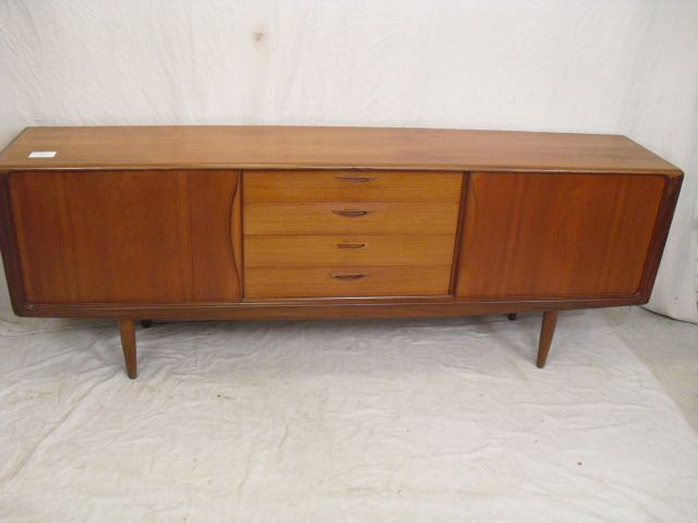 Danish Modern Teak Sliding Door Server (1274)*.  