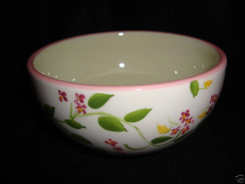 PAULA DEEN~PEONY PATCH~ SOUP / CEREAL BOWL~NEW  