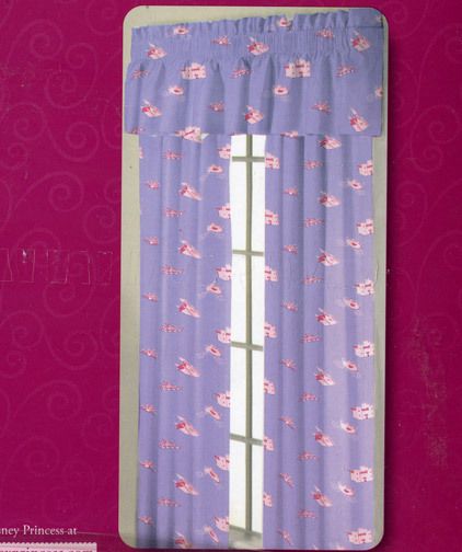 PR DISNEY PRINCESS 63 ROD POCKET DRAPES NEW  