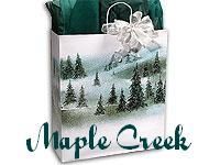 LARGE WINTER LANDSCAPE Gift Bags WHOLESALE Set of 10  