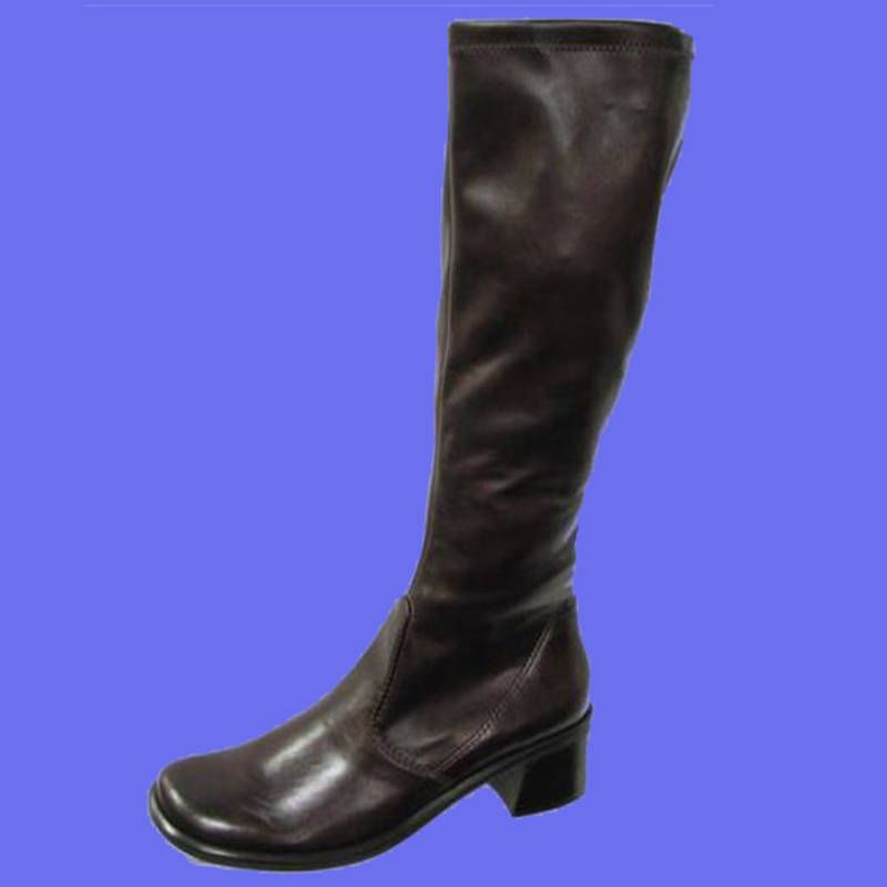 Franco SartoScala Brn Stretch Pull on Boot Size 10  