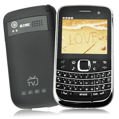 Unlocked Dual Sim AT&T Analog TV Qwerty Keyboard Cell Phone AT 