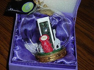 Flavia Milano Memory Globe Ornament~Trump Plaza~NIB  