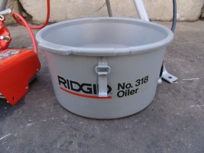 RIDGID 300 T 2 PIPE THREADER THREADING MACHINE 2 DIES MINT CONDITION 