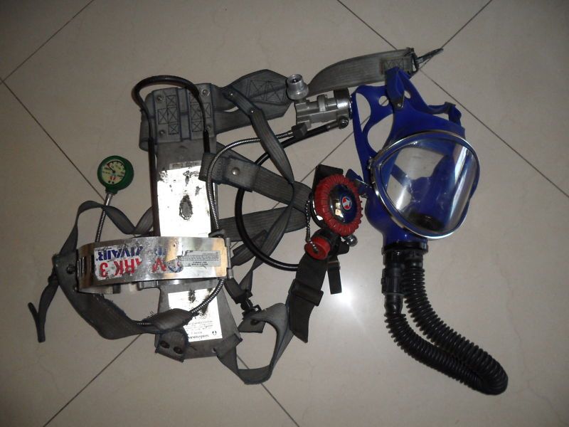 Survivair Mark 2 SCBA Tanks Harness, Mask & Regulator  