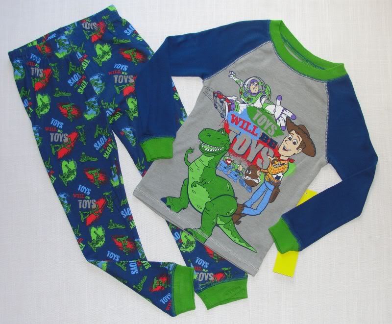 Disney Toy Story Toys Will Be Toys Pajama Set