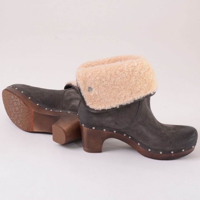 UGG LYNNEA BURNISHED SUEDE 3204   CHARCOAL  