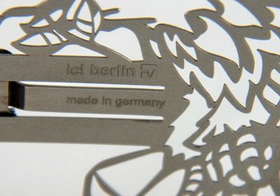 IC BERLIN PEACEEAGLE CHROME SUNGLASSES NEW GERMANY RARE  