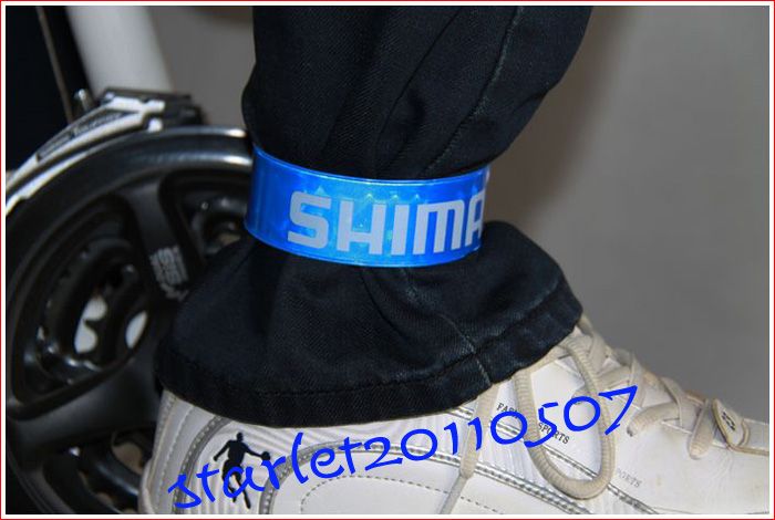 pcs BIKE BICYCLE REFLECTIVE LEG PANTS BAND STRAP  