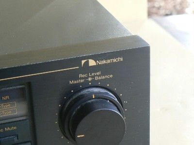 Nakamichi CR 3A Tape Deck  