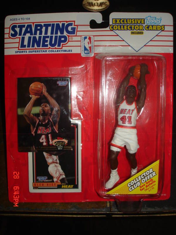 Glenn Rice 1993 Starting Line up ROOKIE Figure NIB  