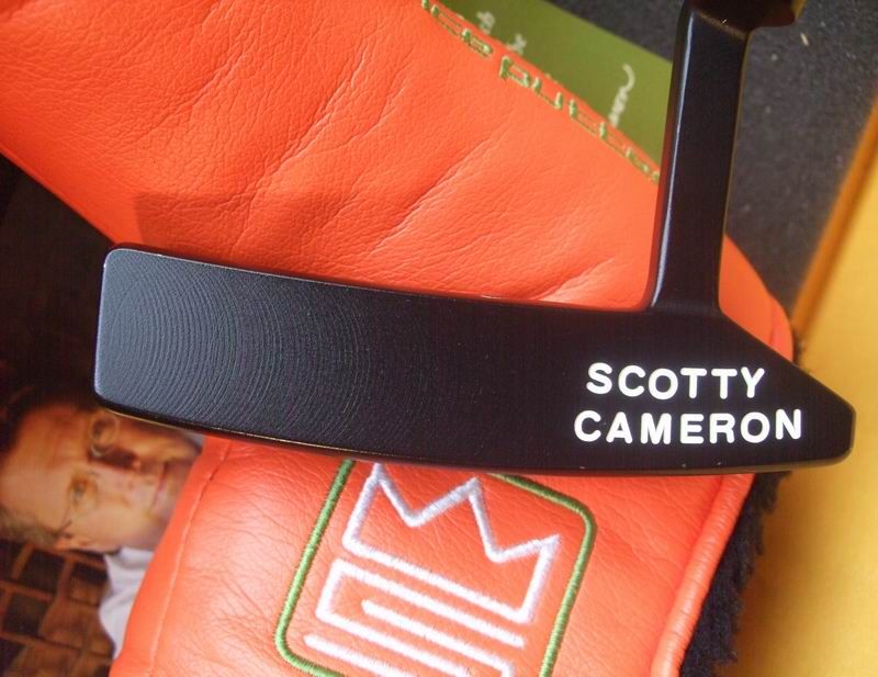 Rare Scotty Cameron Circa 62 #3 Custom Black W/Beach Slot Putter 