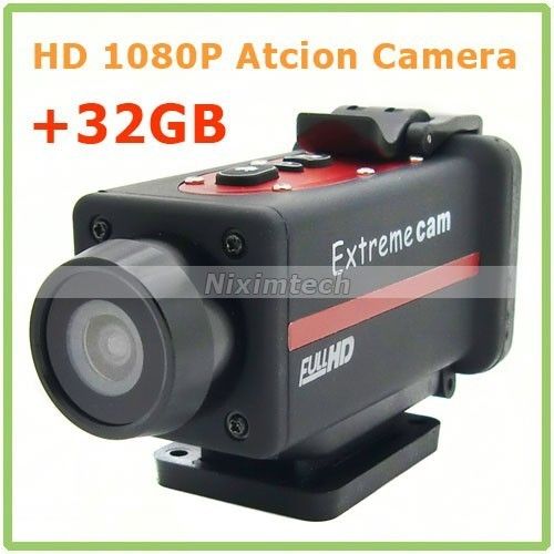 HD 1080P Waterproof Sport Helmet Action Camera DVR+32G  