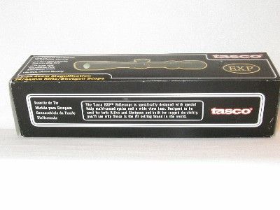 TASCO EXP 1.5 5X32/44 OVAL WIDE VIEW SCOPE TARGET KNOBS  